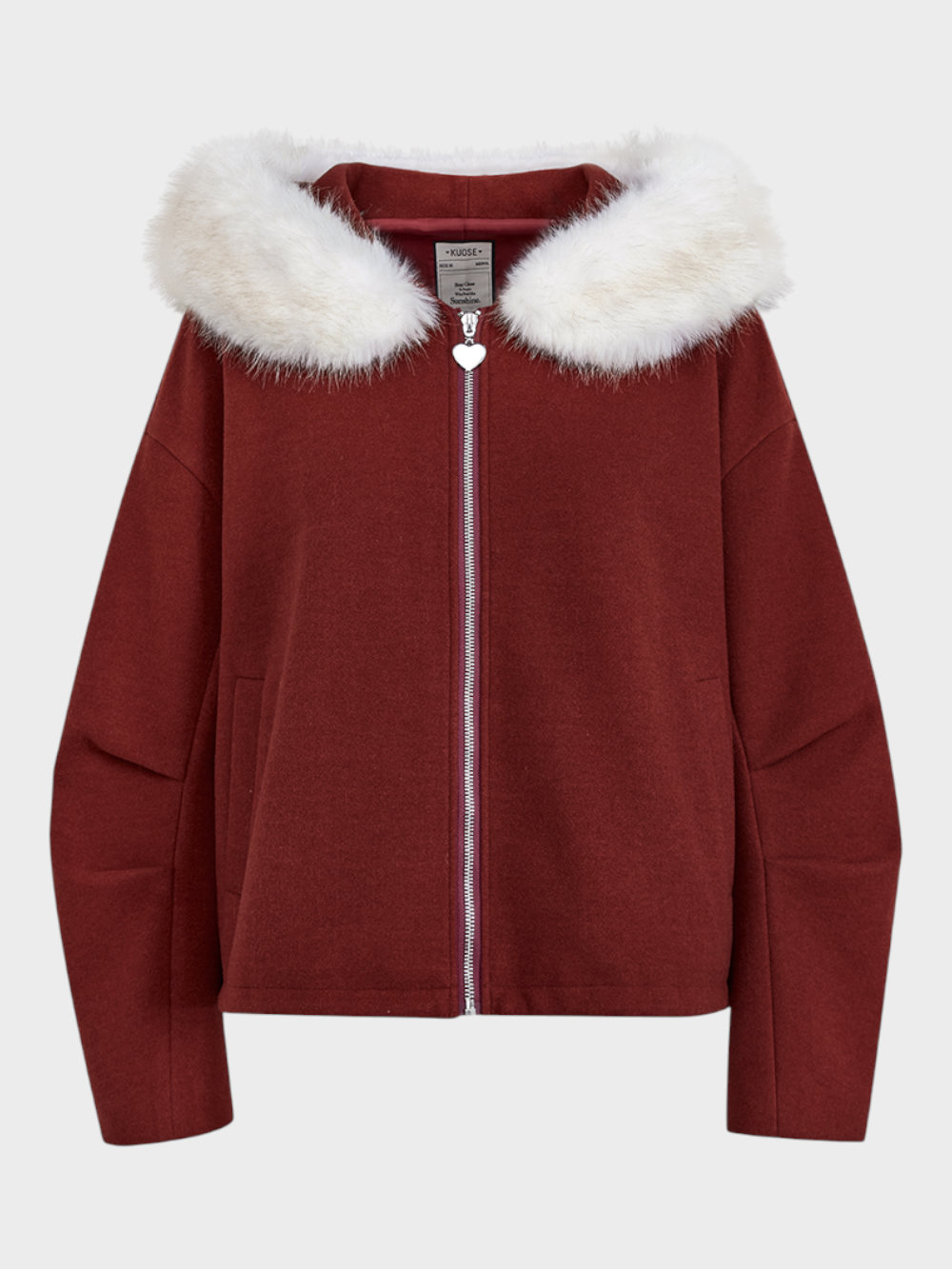 Rikke | Detachable jacket with synthetic fur