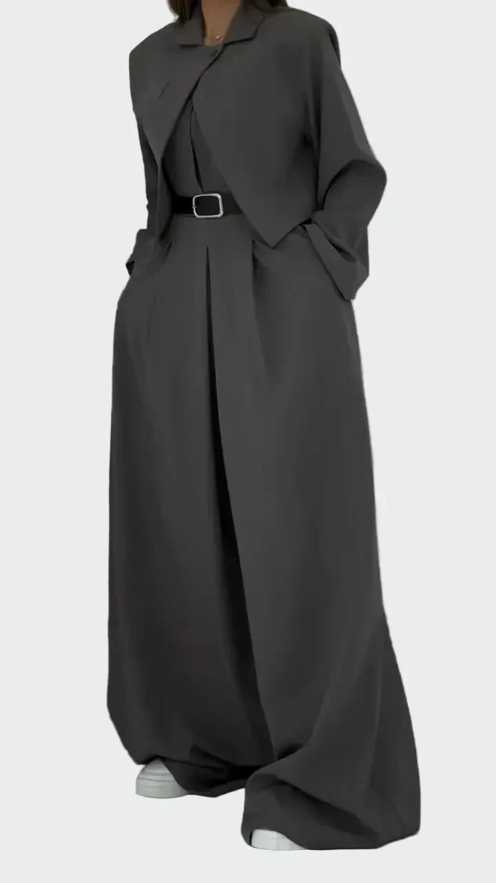 Elegant & Modern Style Vest and Cardigan Set