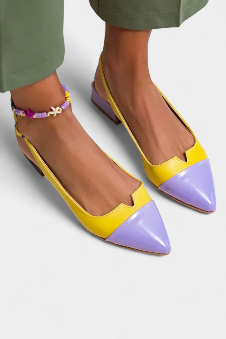 Grazia Multicolored Pointed Sandals