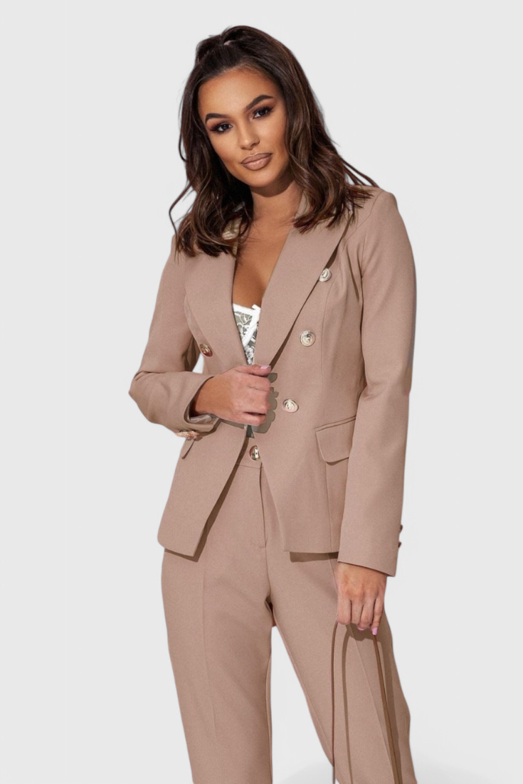 Rosalin Elegant Blazer and Pants Set