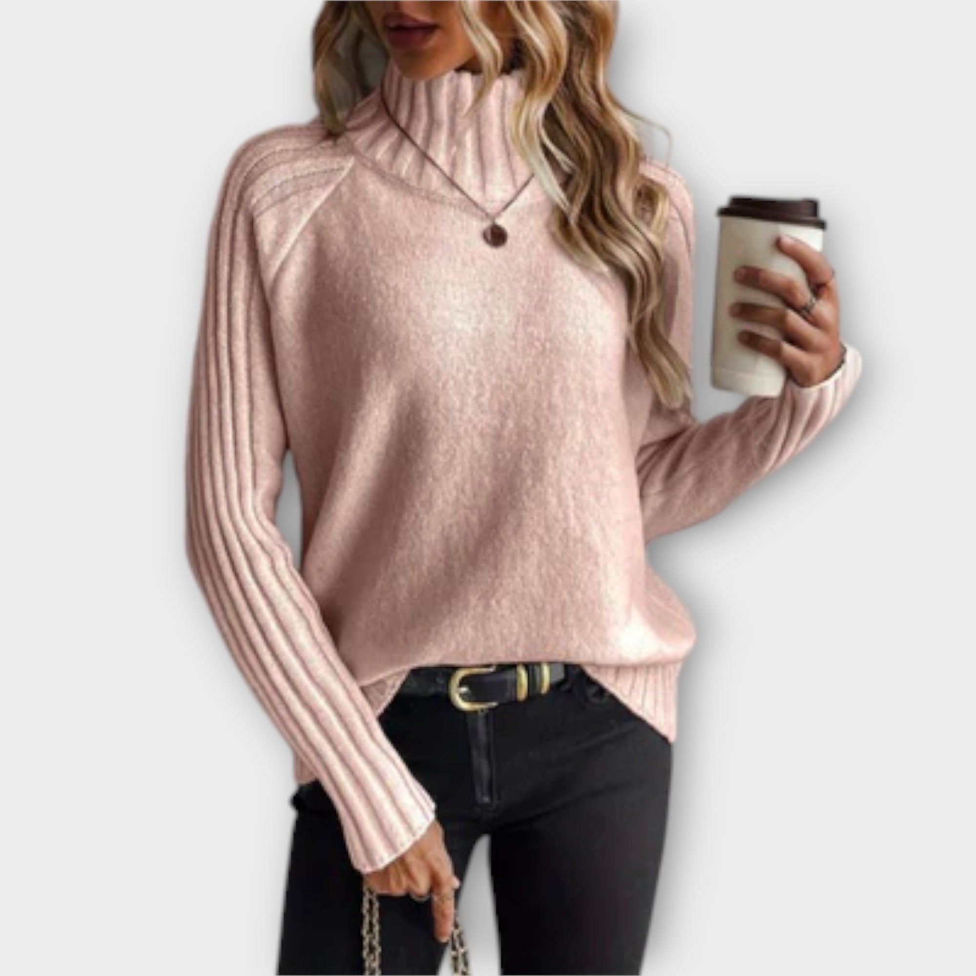 Hana - Elegant knitted sweater