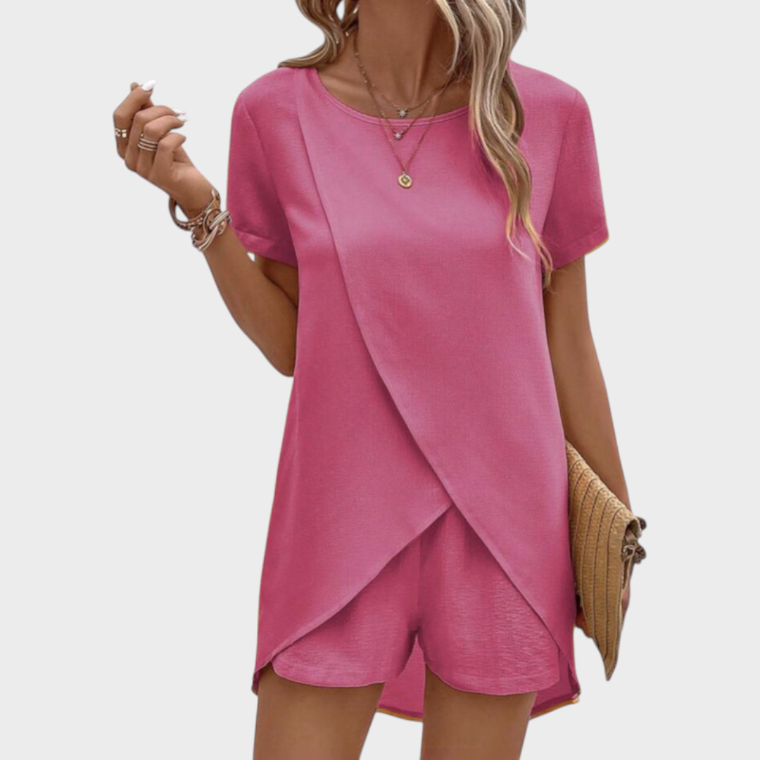 Cambria | Elegant Summer Co-ord Lounge Set