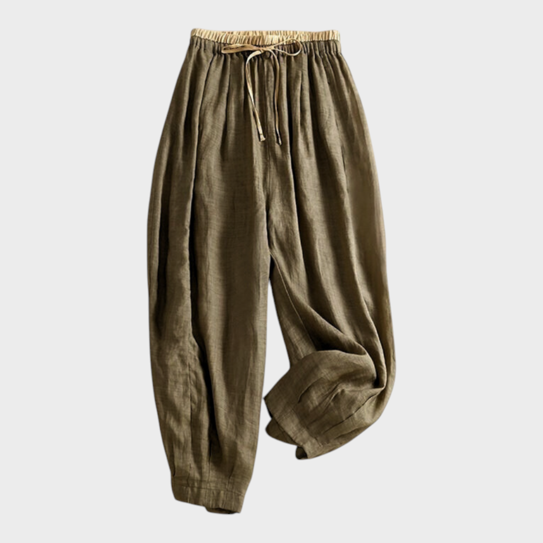 Azuella | Linen Trousers