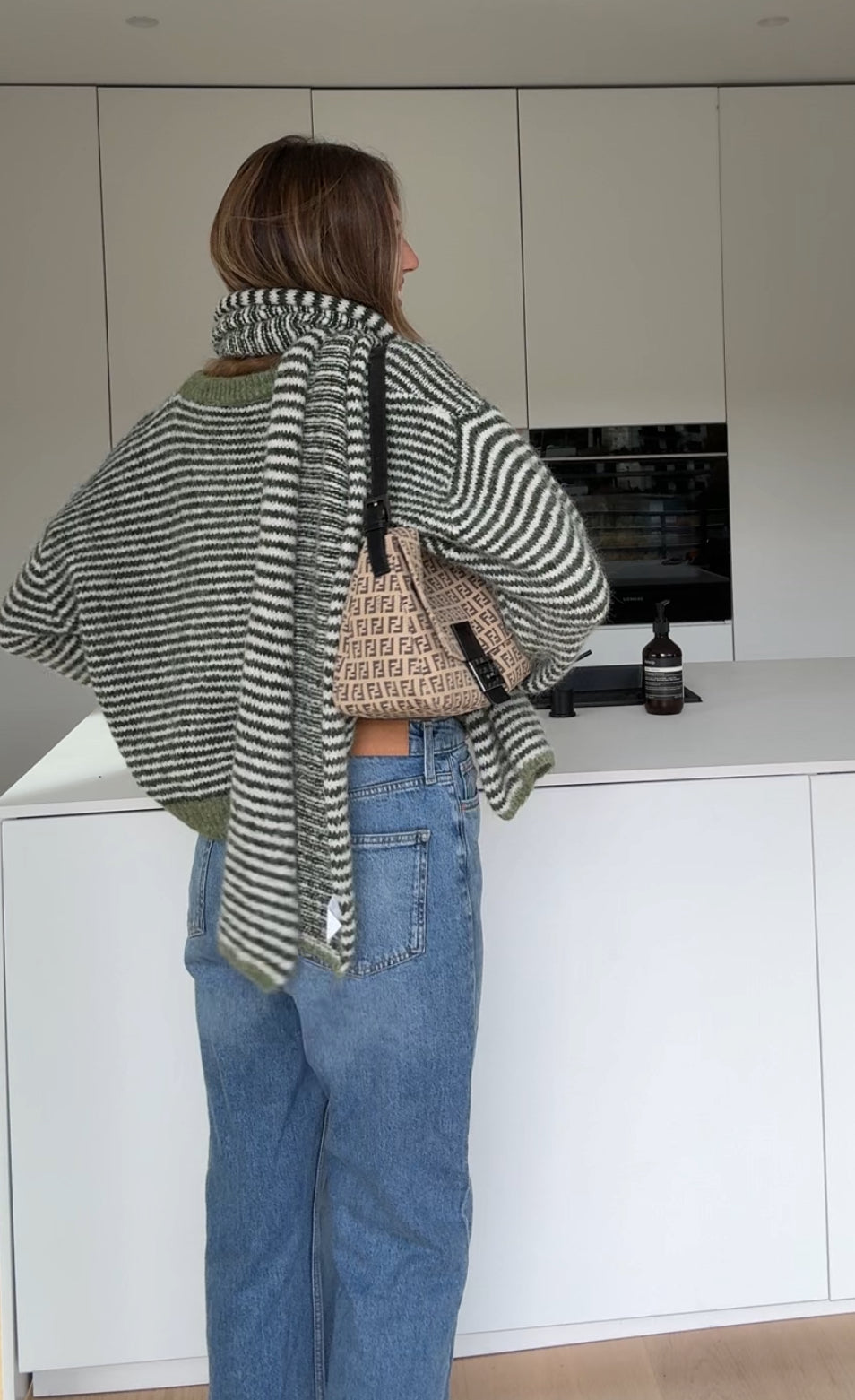 Soft striped sweater