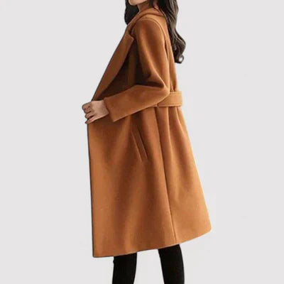 Clara - Coat with belt