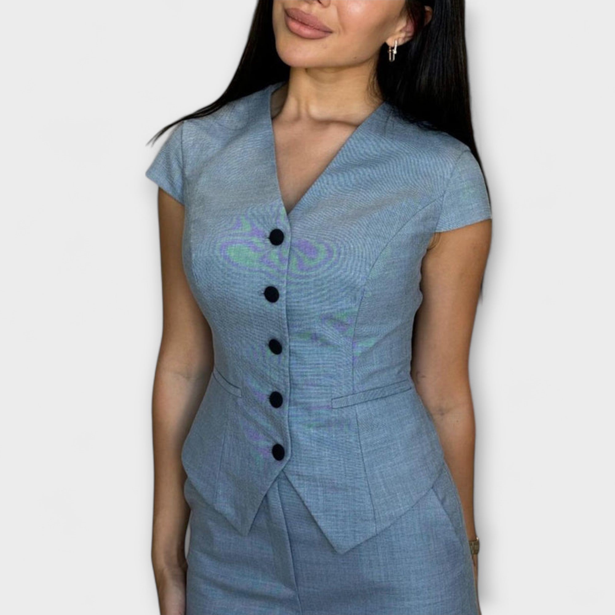 Ivy - Elegant V-neck and pants set