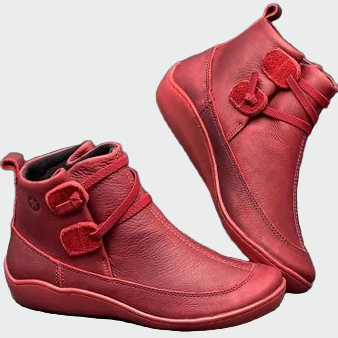 Premium orthopedic leather boots
