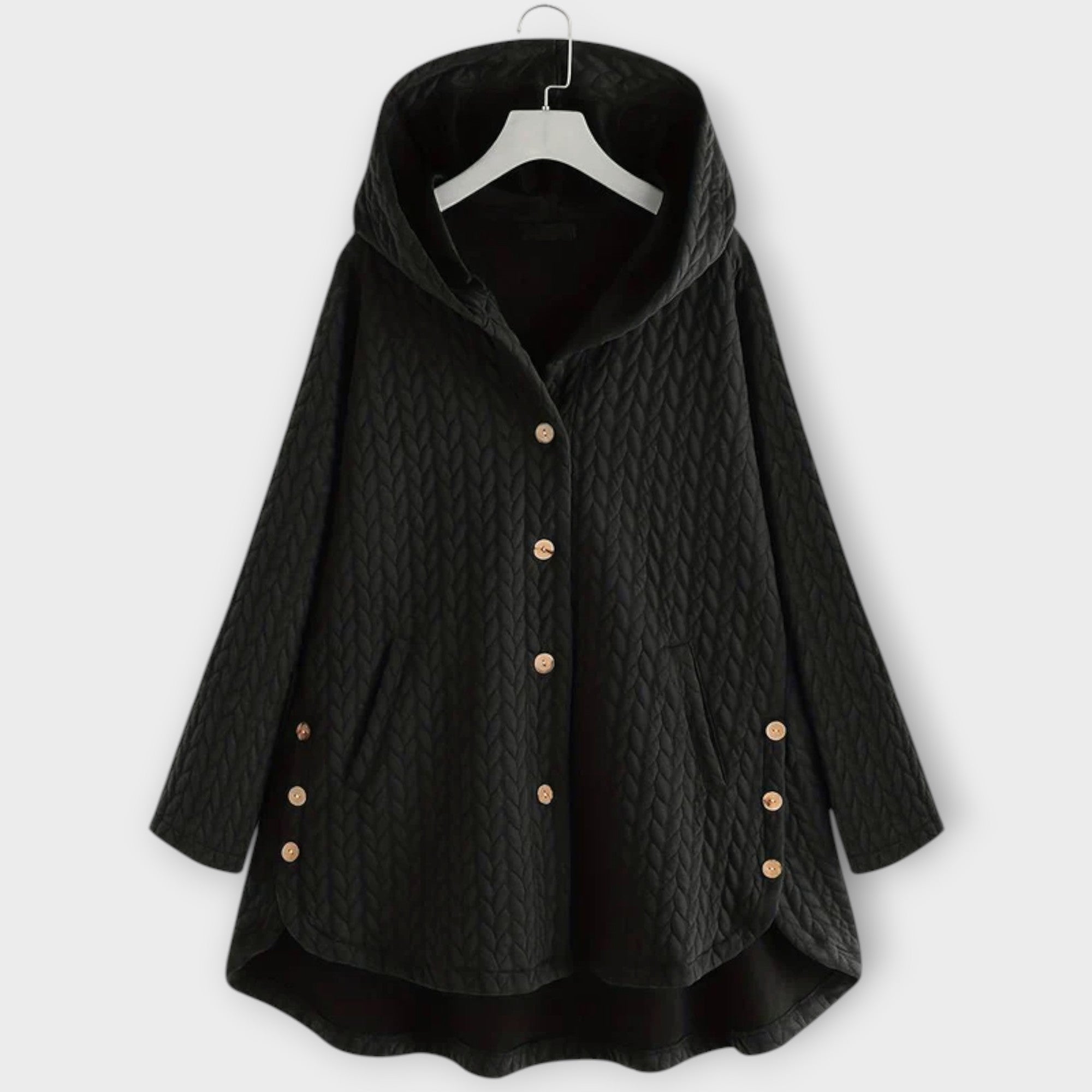Leslie - Warm Buttoned Cardigan