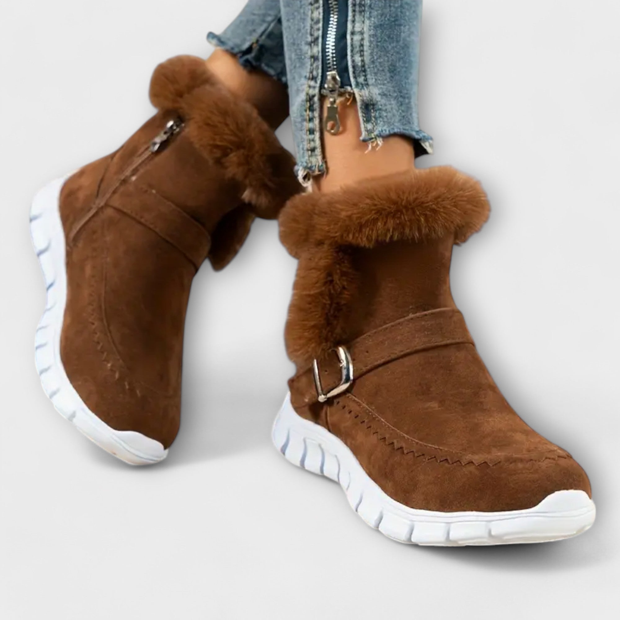 Chelsea boots with warm lining