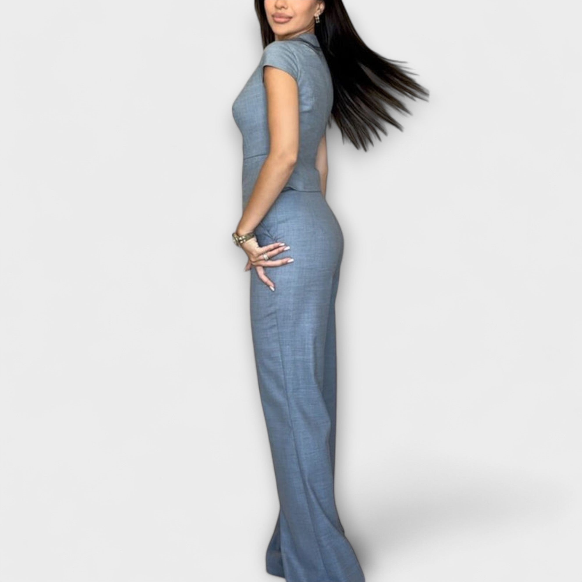 Ivy - Elegant V-neck and pants set