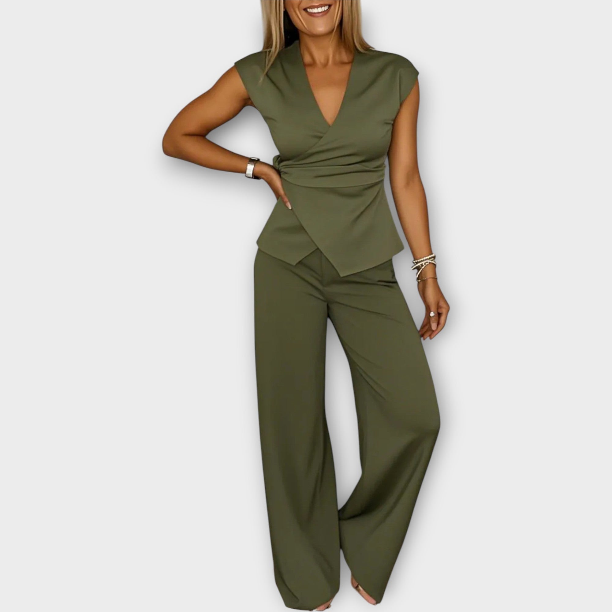 Jumpsuit with an Elegant Line