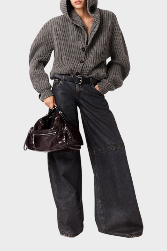 Ambra | Striped Quilted Cardigan