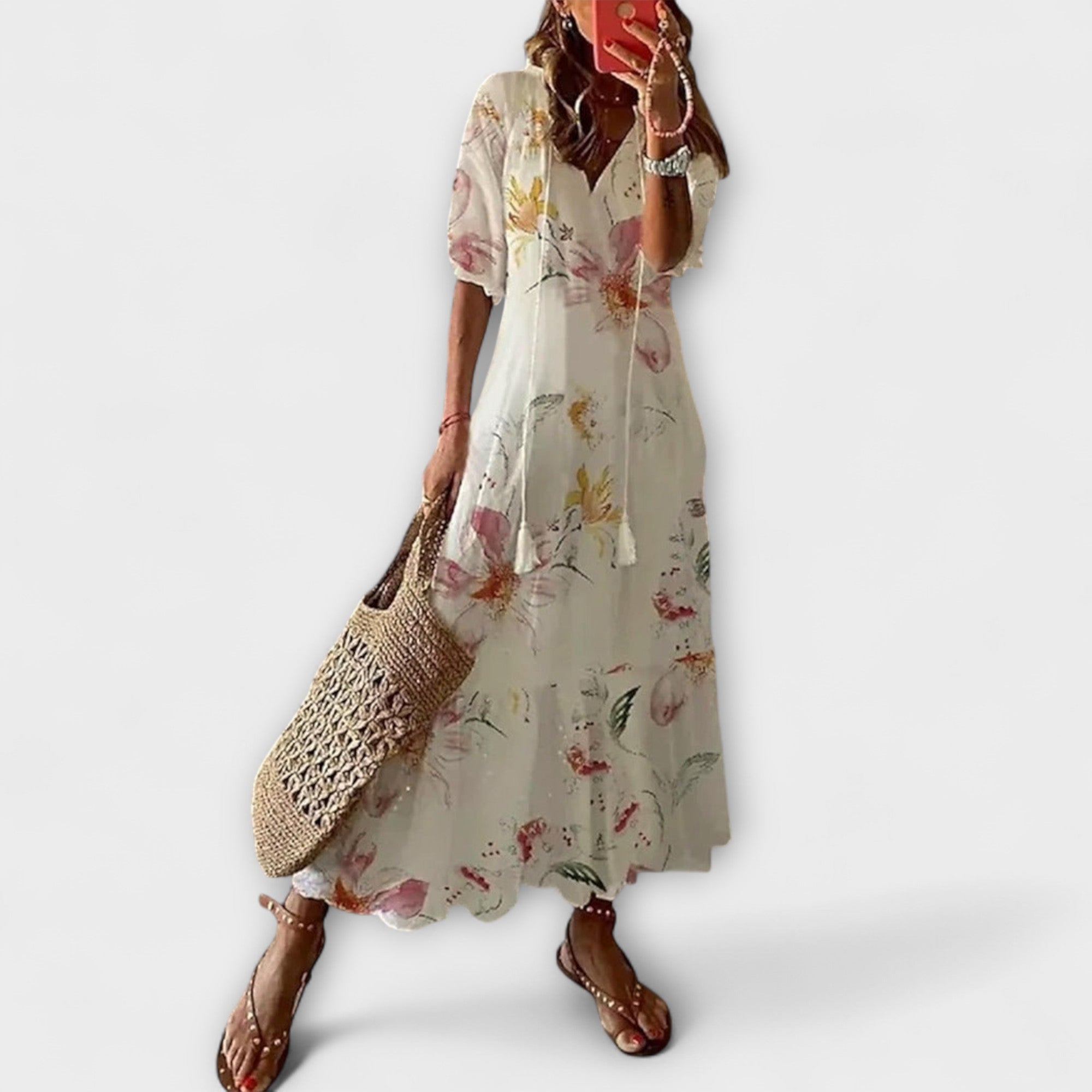 Anna — Bohemian Summer Dress with a Flowing Silhouette