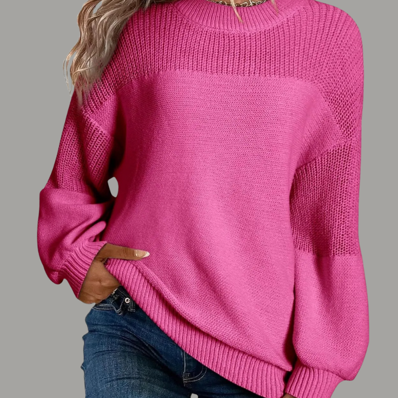 Cecilia - Knitted sweater with a loose fit
