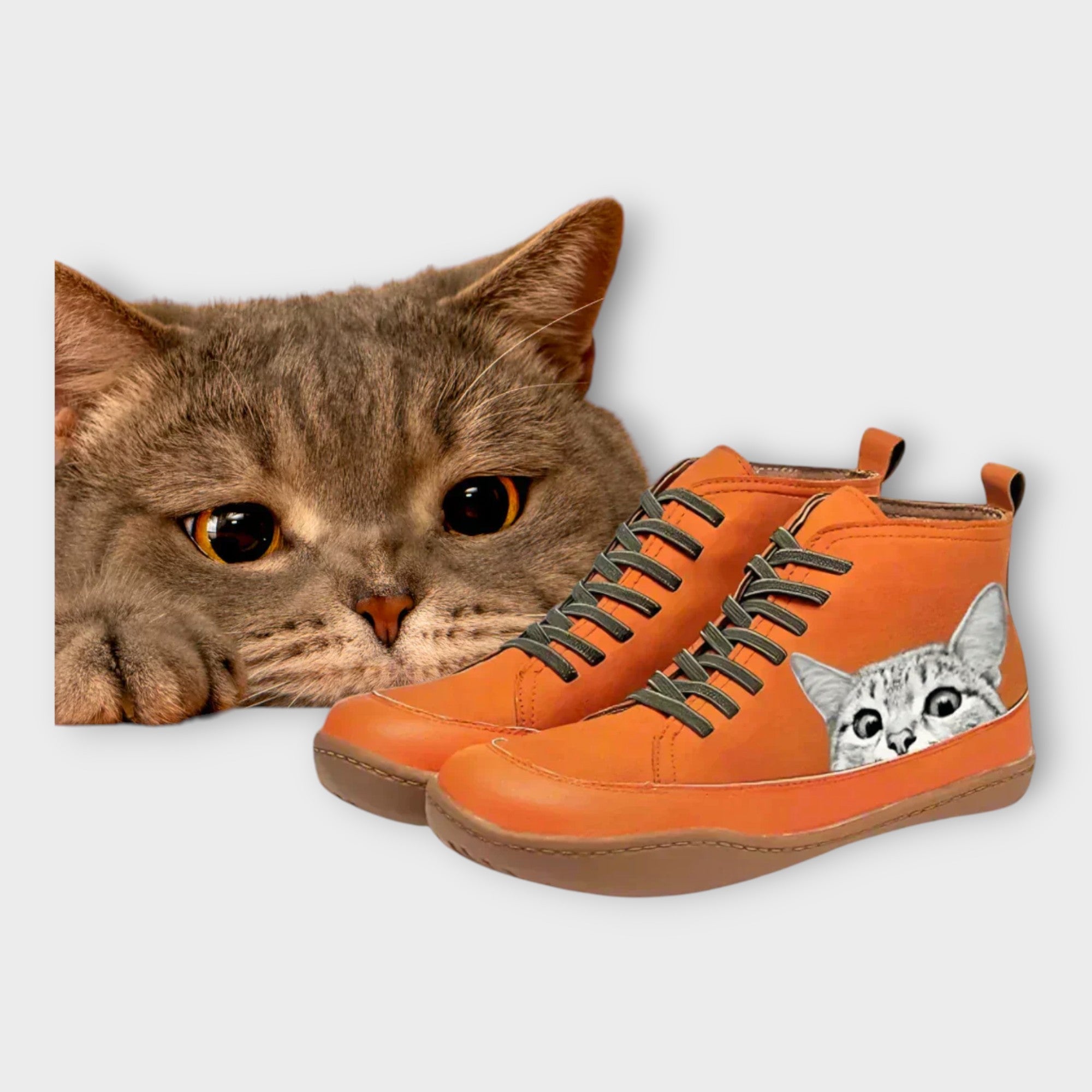 Stylish Sneakers with Distinctive Design