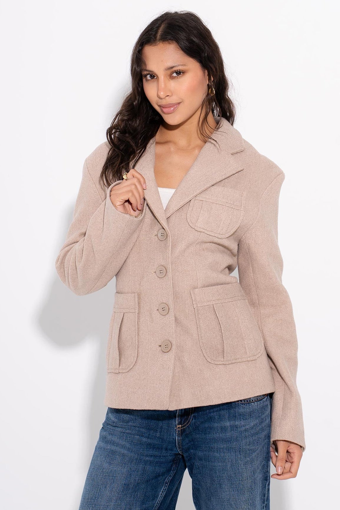 Mona - Daily Slay Blazer - Beige