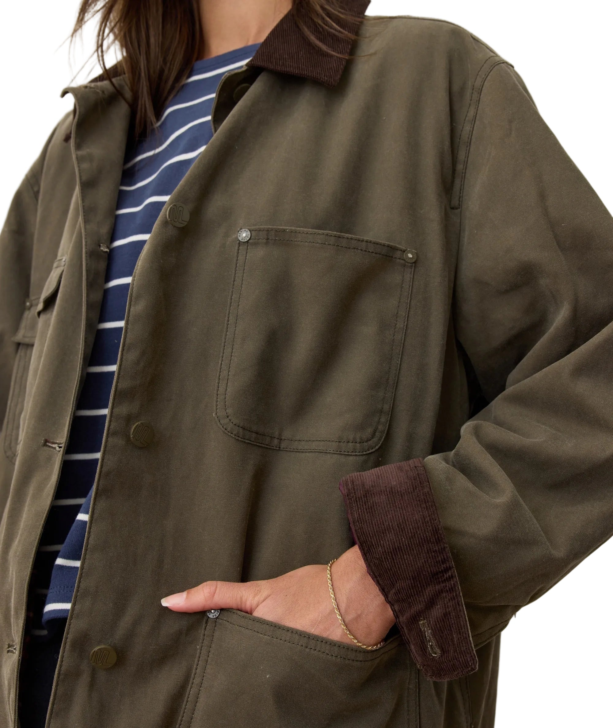 Riley | Waxed Barn Jacket