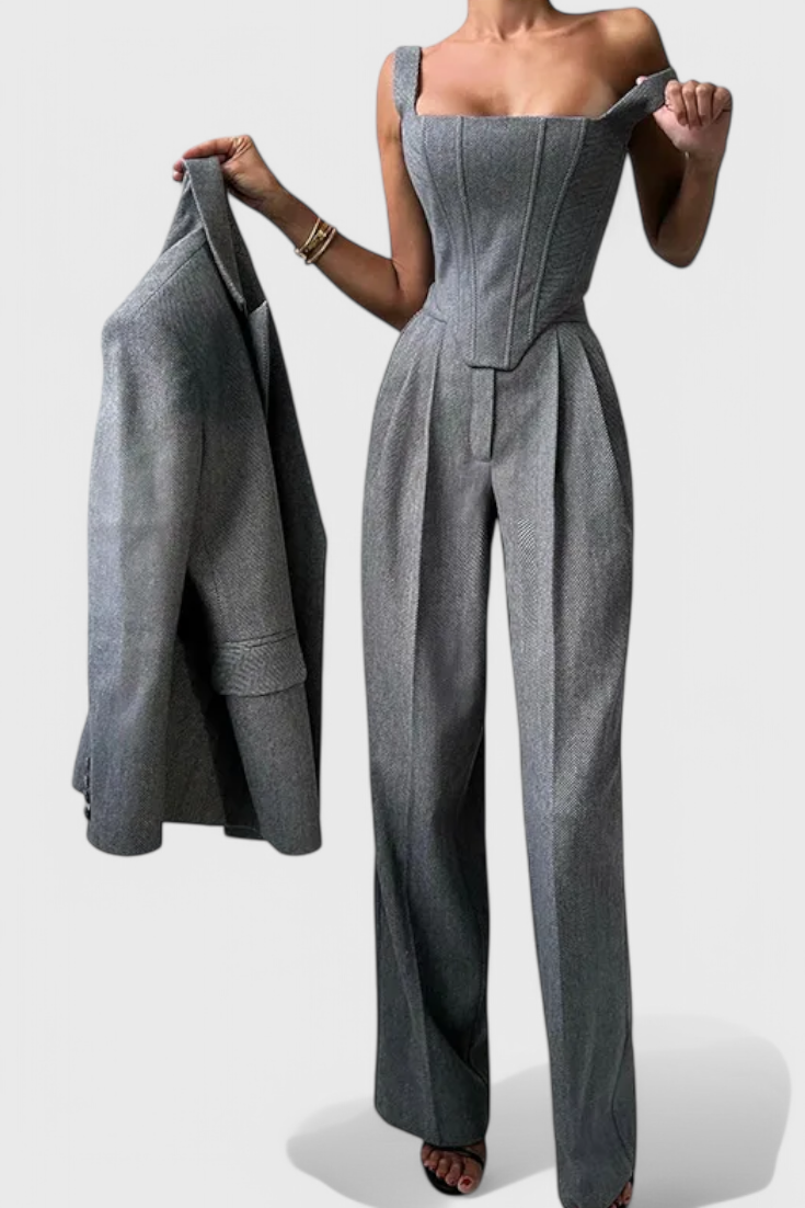 Evena Pantsuit for Confident Elegance