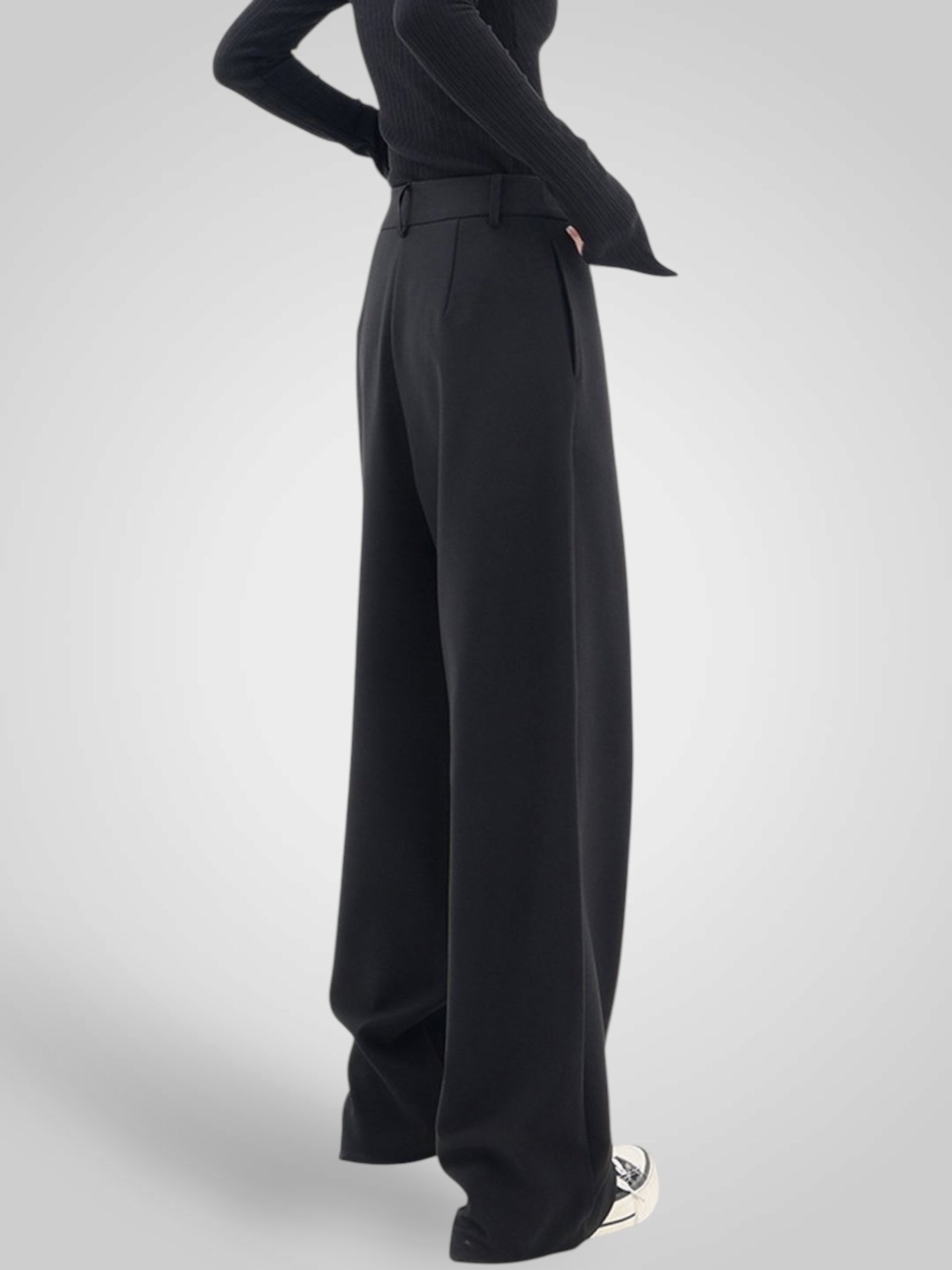 Aimee | Asymmetrical Layered Pants