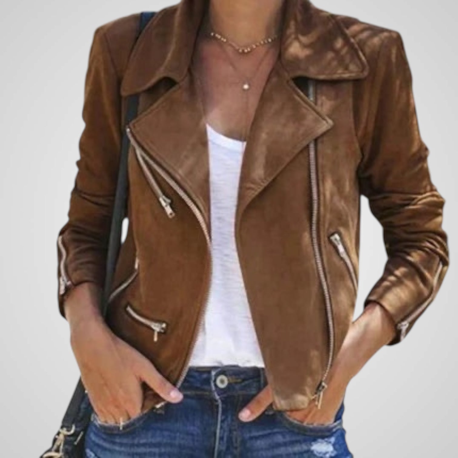 Fura | Leather biker jacket
