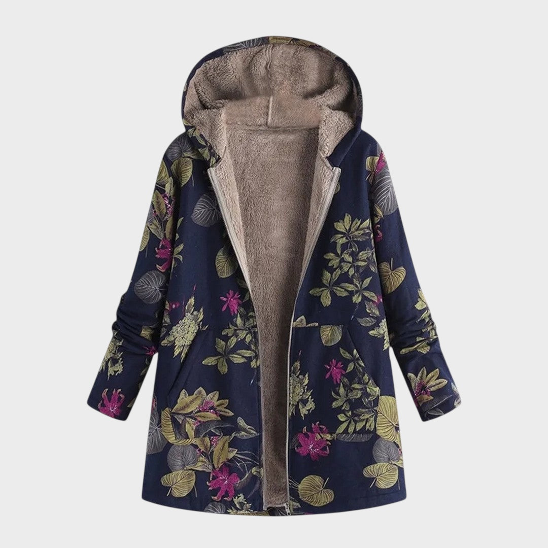 Camellia | Warm coat with fleece lining
