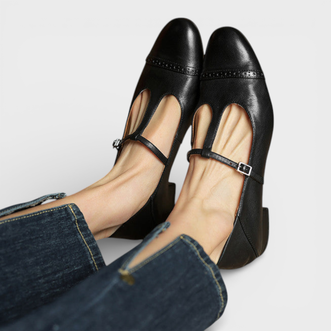 Judea | Genuine Leather Ballerinas