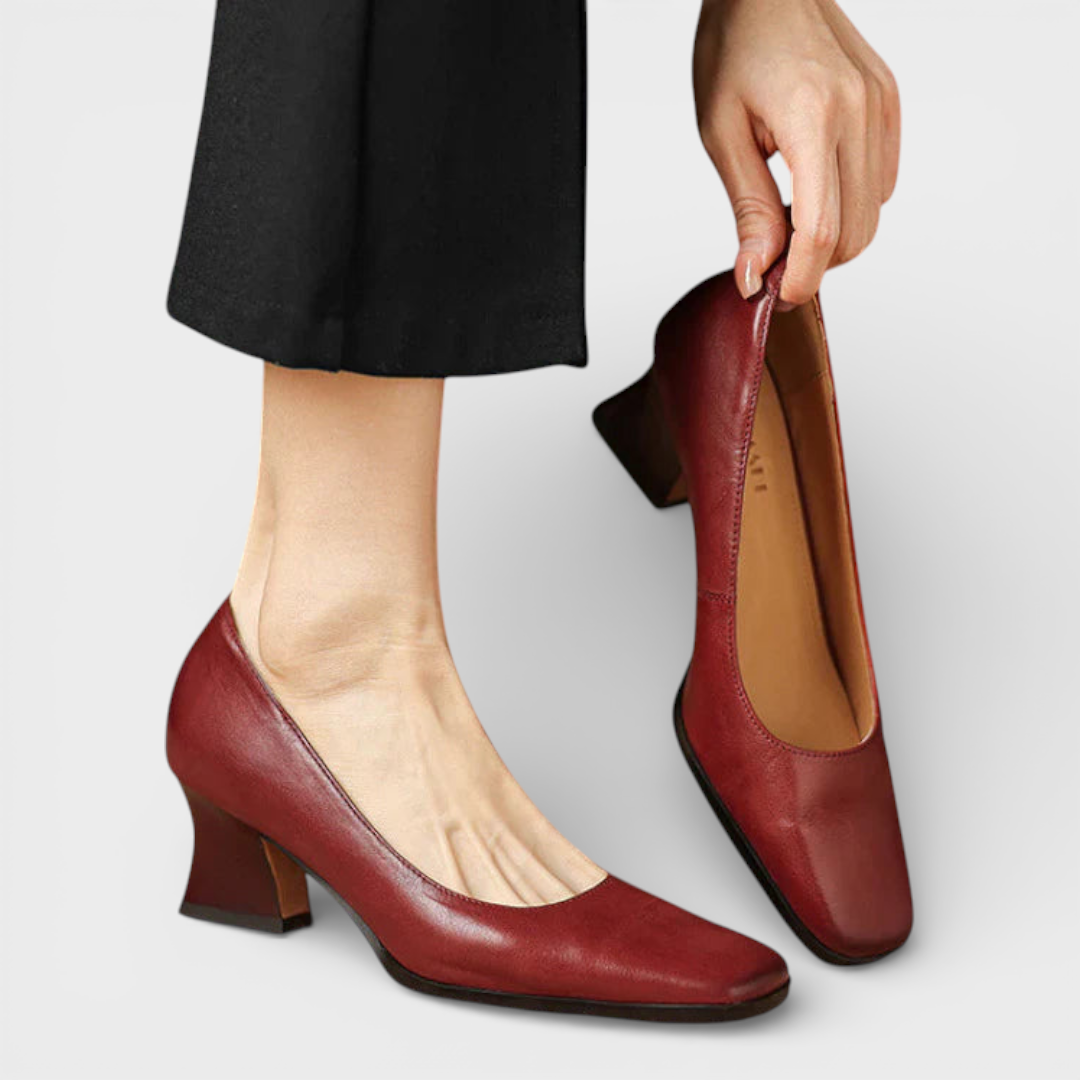 Abeth | GENUINE LEATHER HEELS