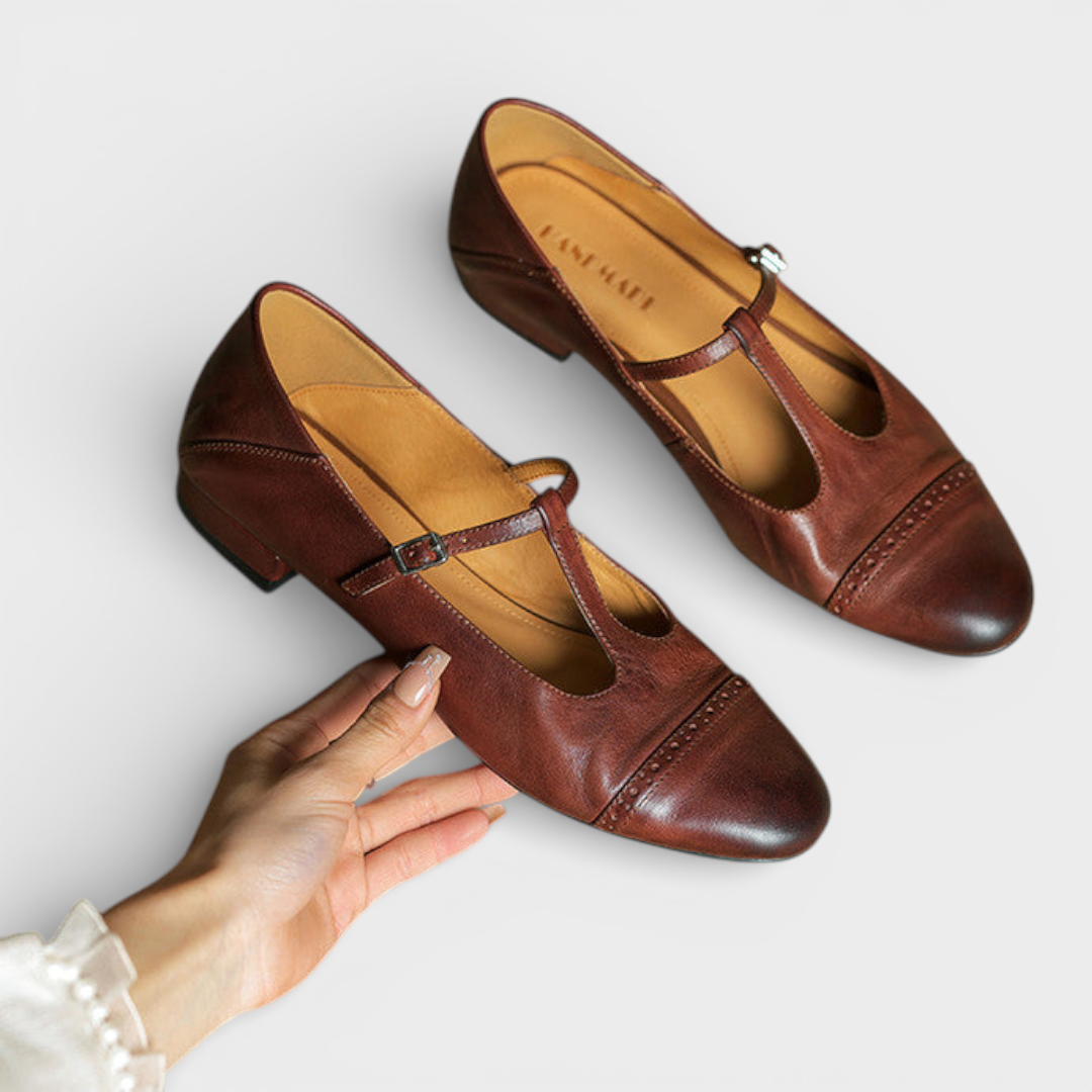 Judea | Genuine Leather Ballerinas
