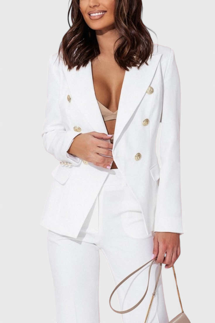 Rosalin Elegant Blazer and Pants Set