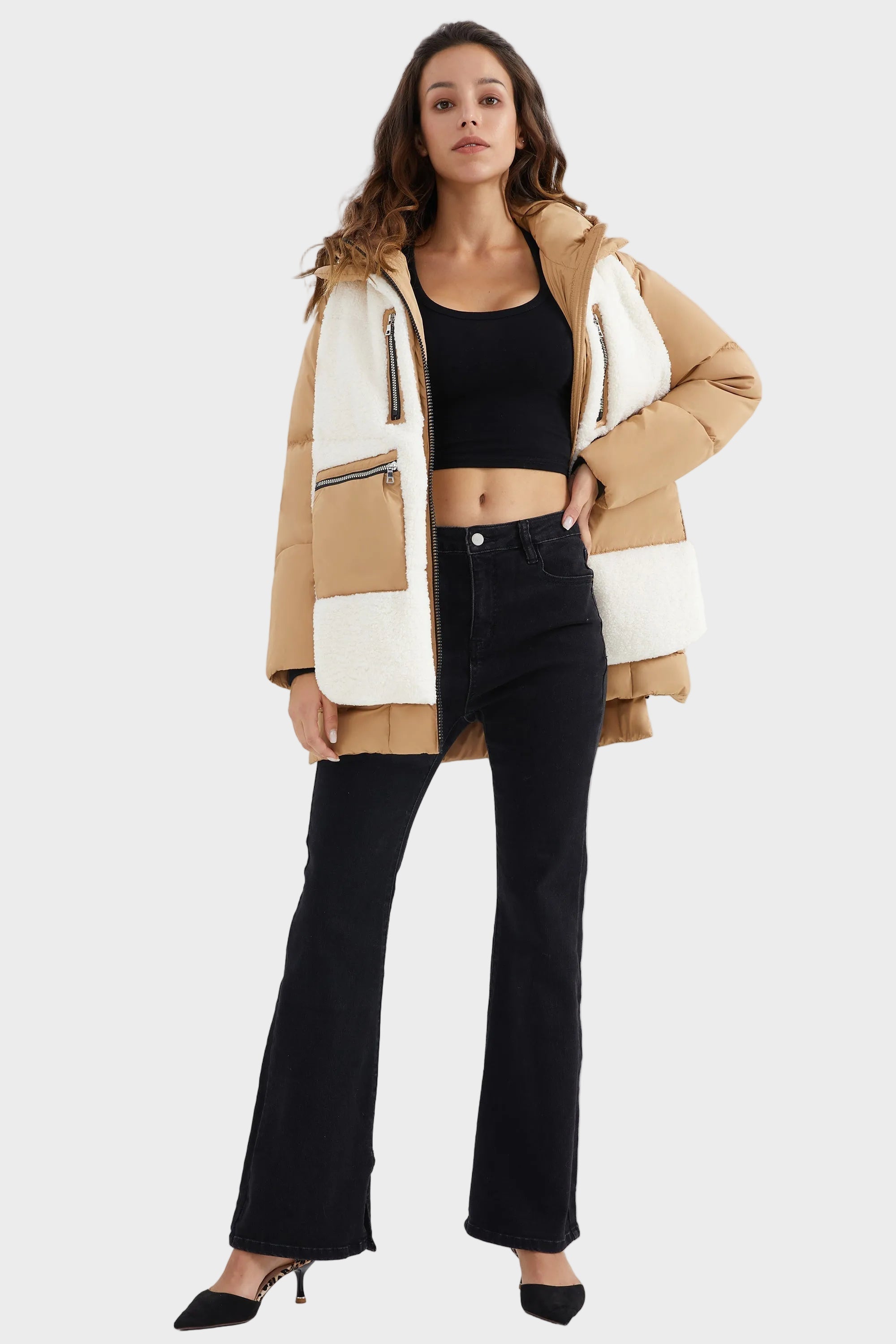 Irene - Fleece Down Puffer