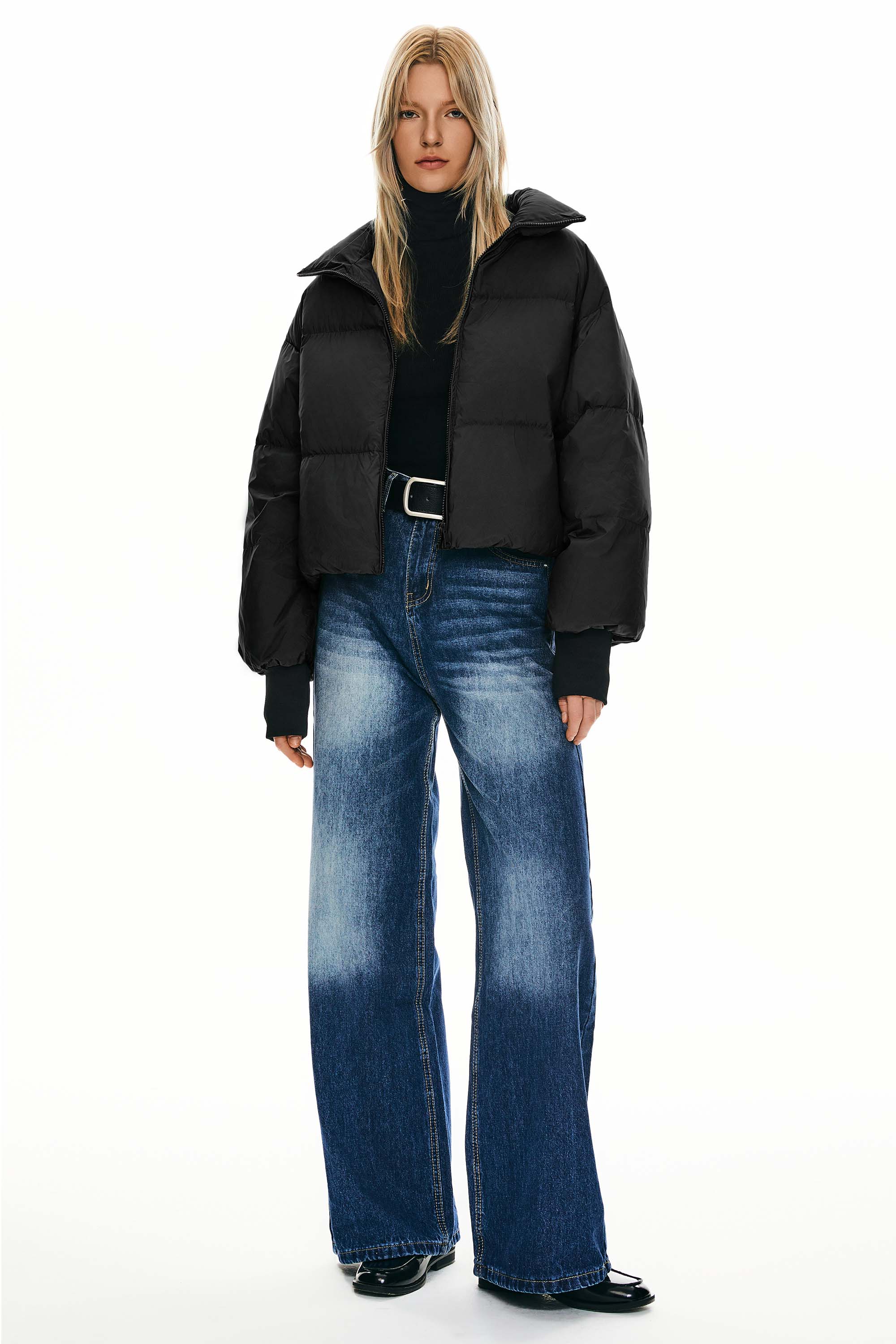 Dela |Classics Short Oversized Down Coat