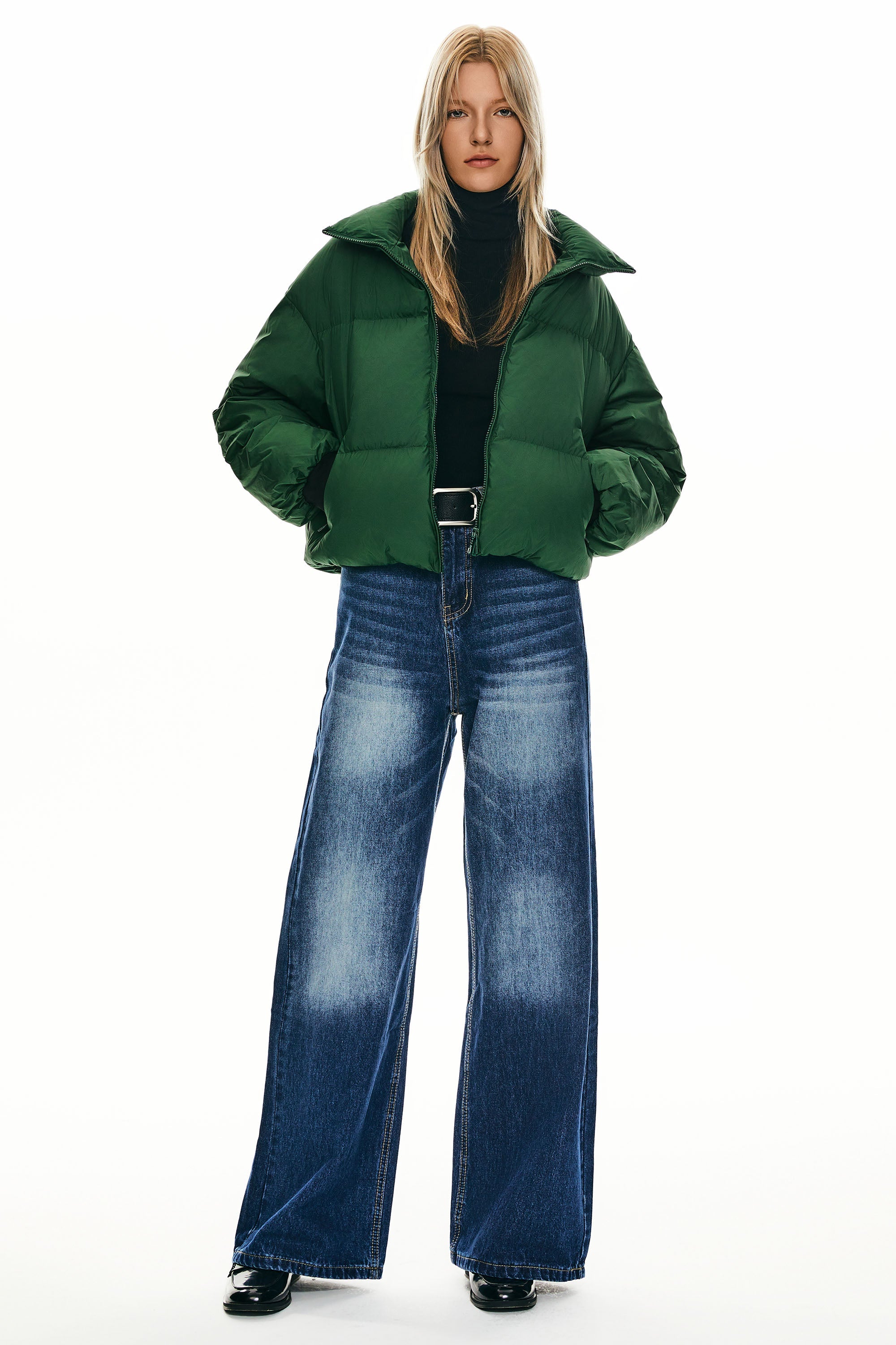 Dela |Classics Short Oversized Down Coat