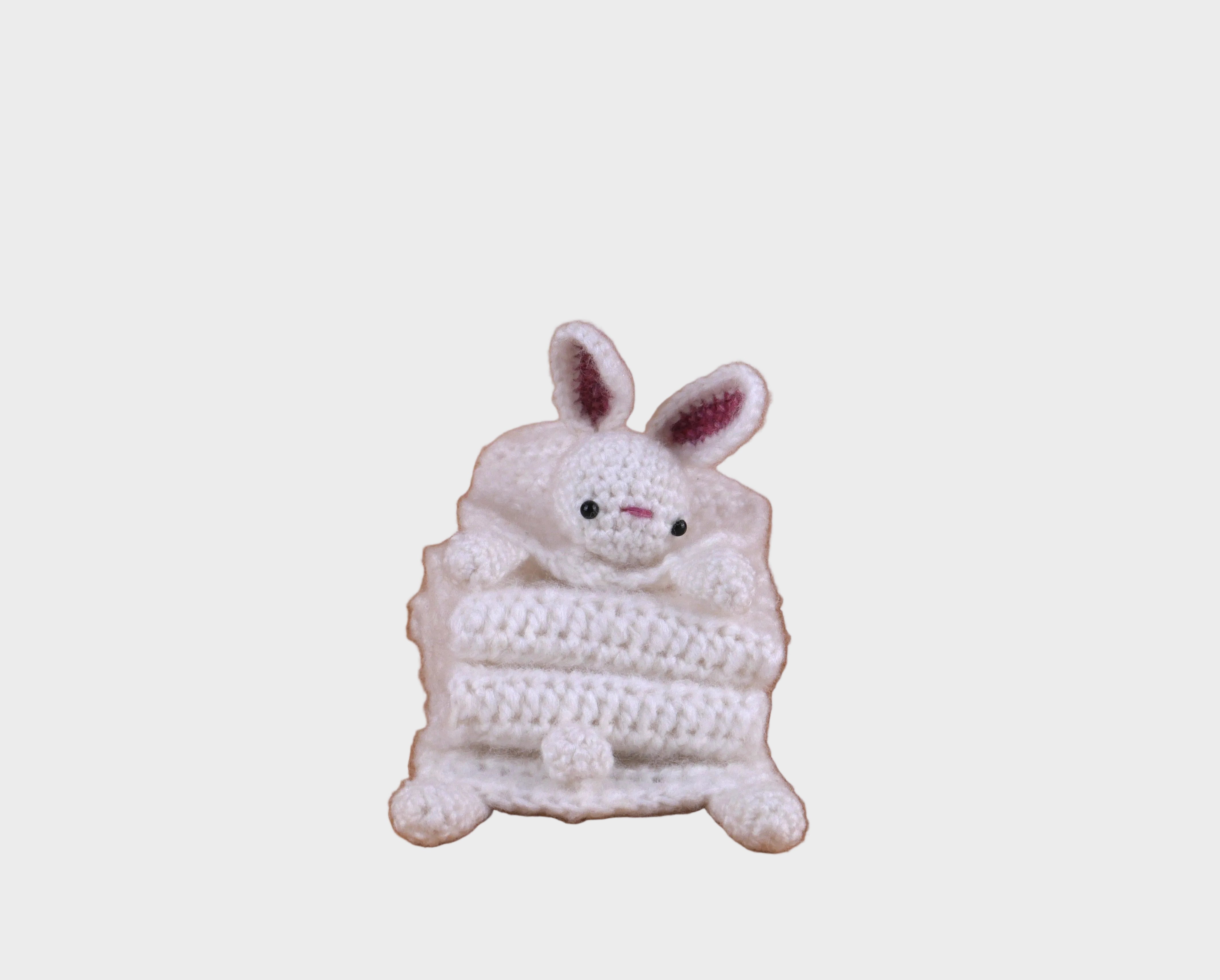 Vani - Handmade bunny scarf – Crochet animal scarf