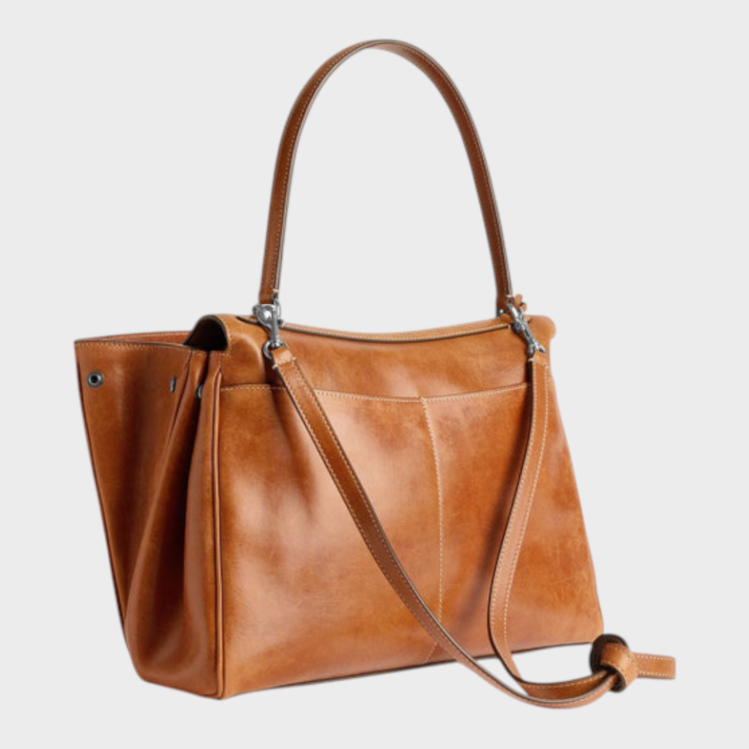 Libby | Minimalist Luxurious Soft Leather Handbag
