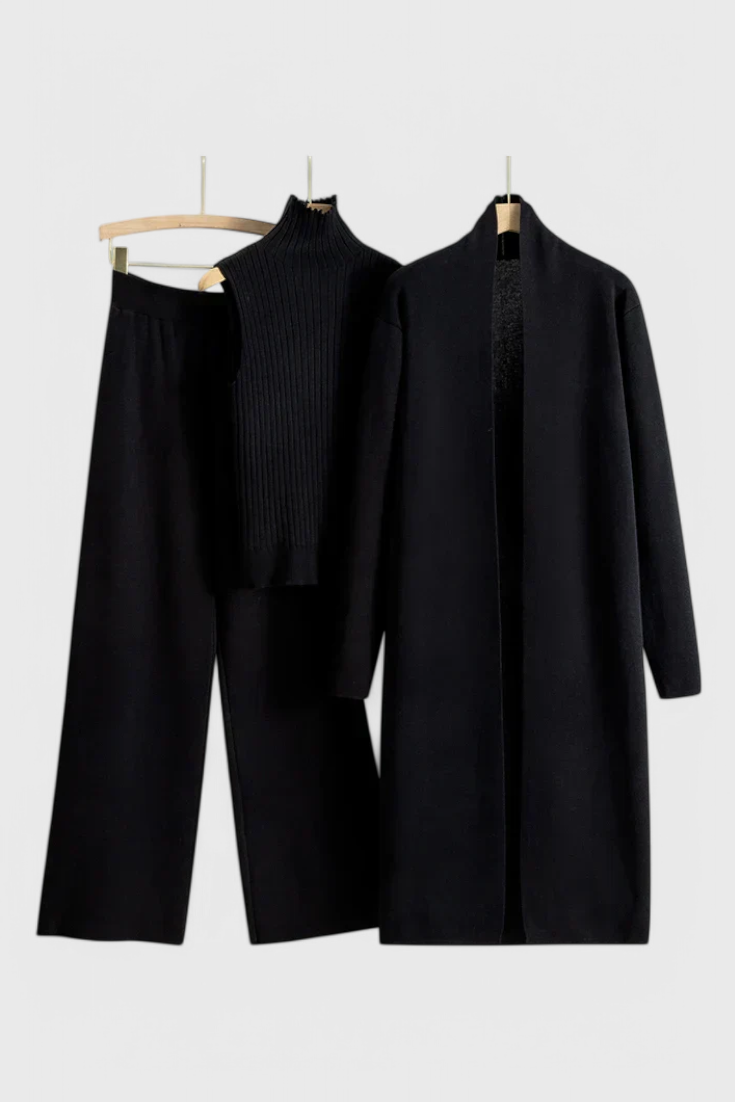 Mahalia Knitted Three-Piece Set