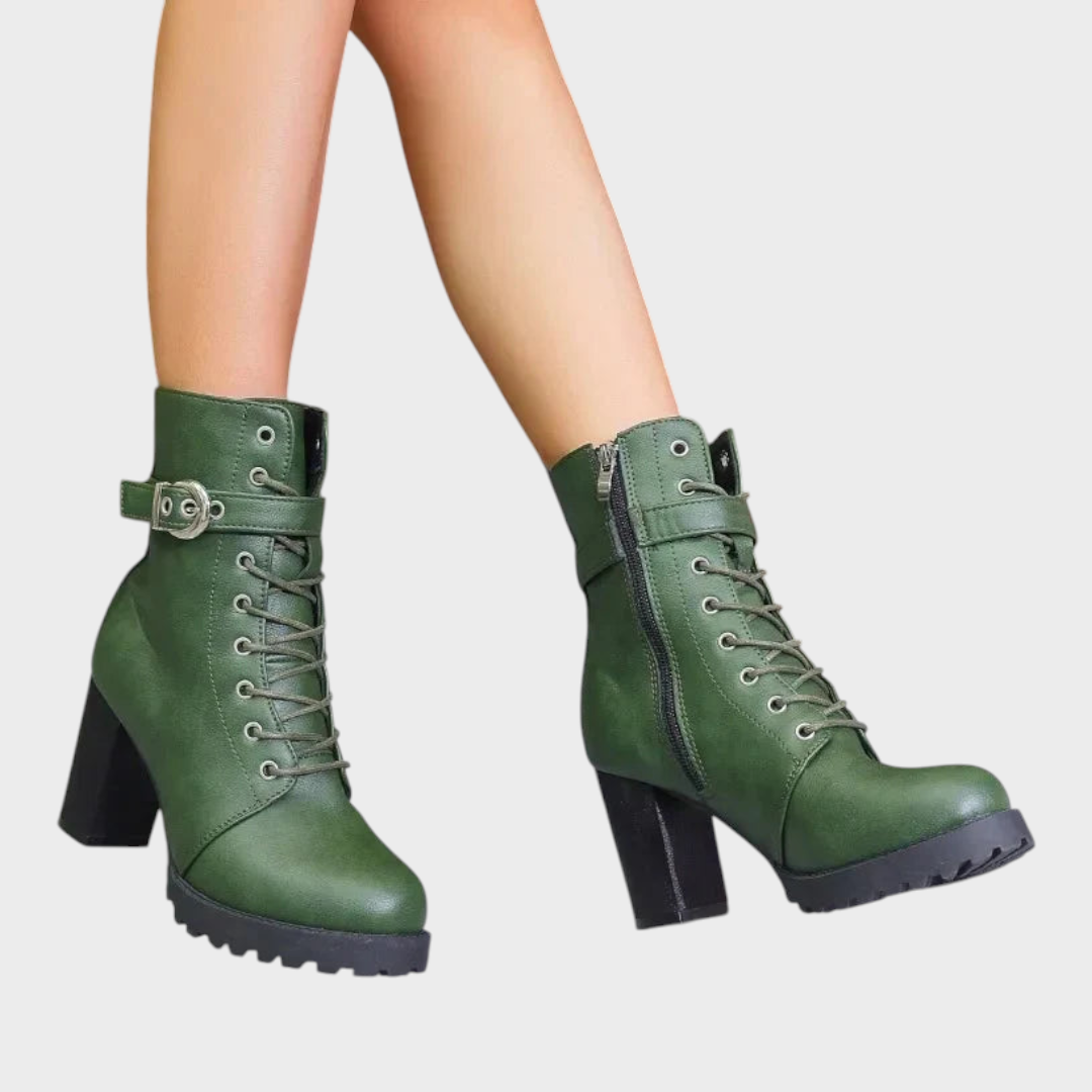 Briley | Heeled Combat Boots