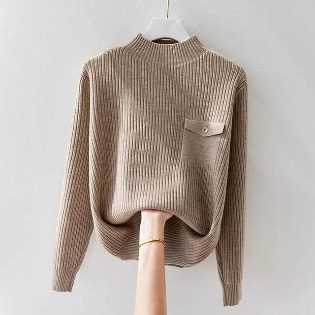 Elegant Knitted Turtleneck