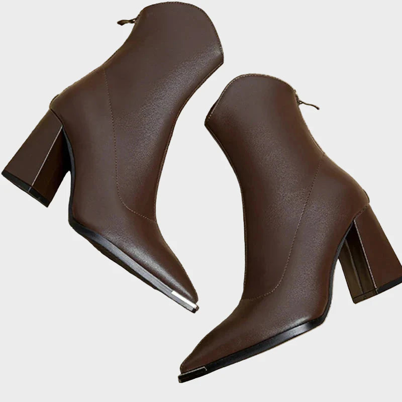 SIERRA | LEATHER BOOTS WITH DOT