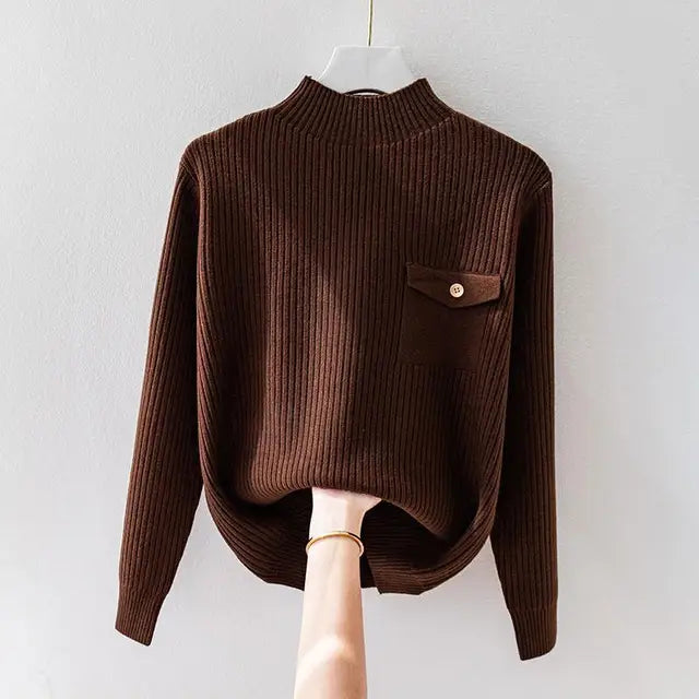 Elegant Knitted Turtleneck