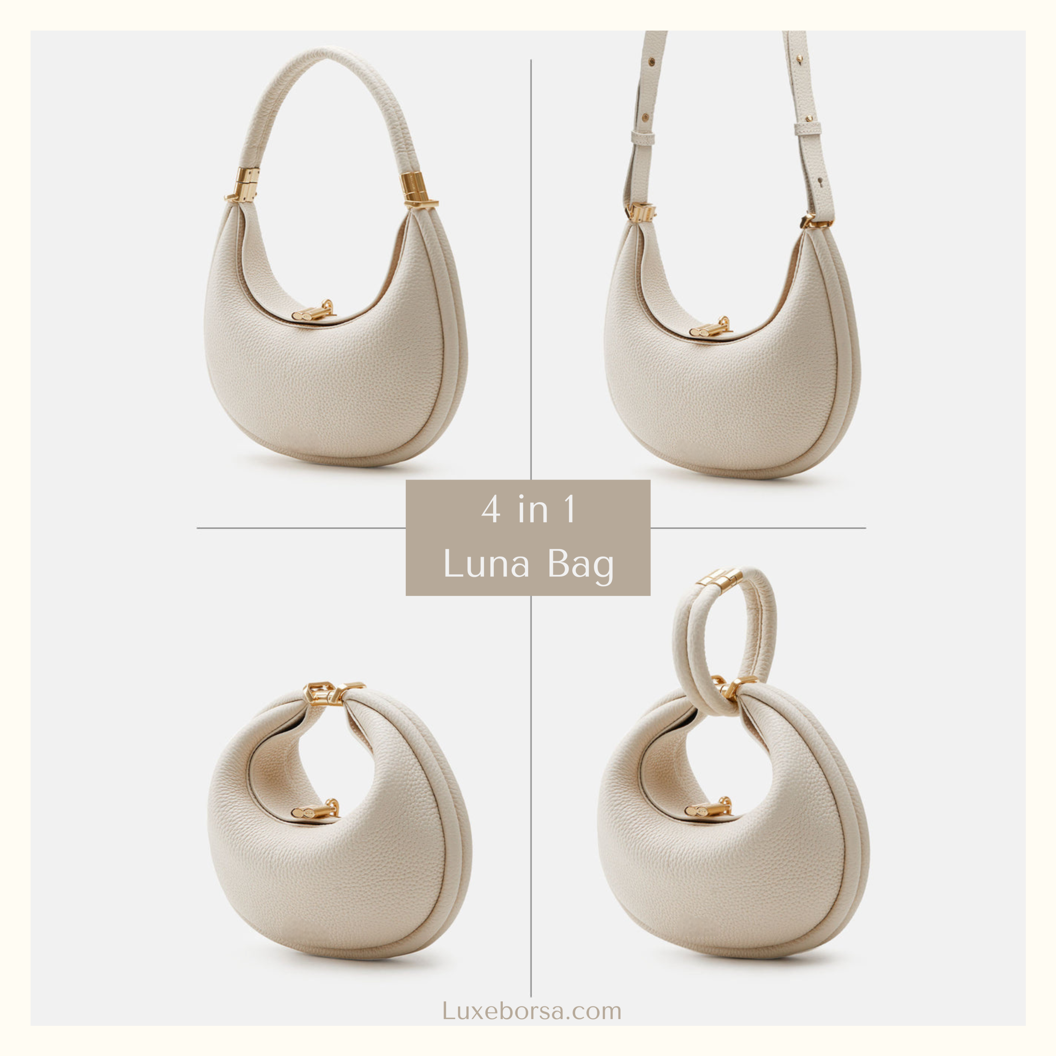 Cailie | Crescent Moon Bag