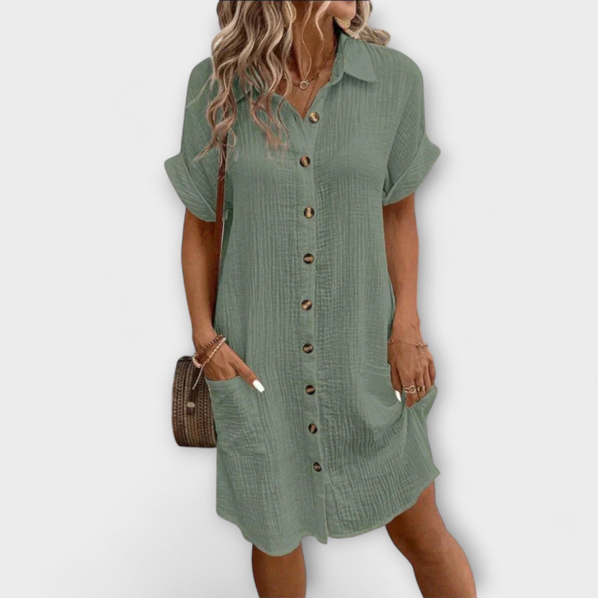 Aria — Classic Polo Casual Dress