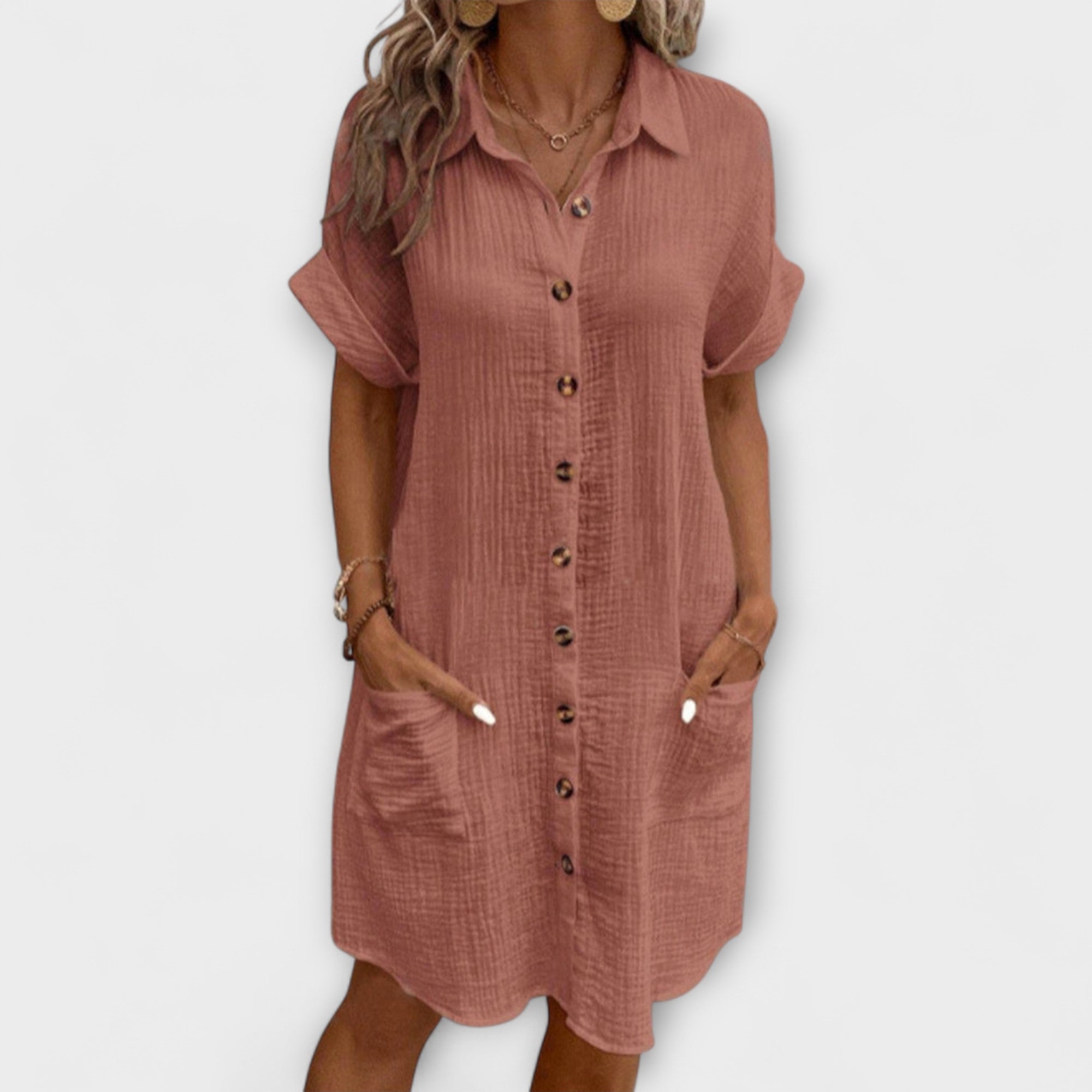 Aria — Classic Polo Casual Dress