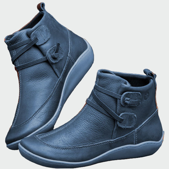 Premium orthopedic leather boots