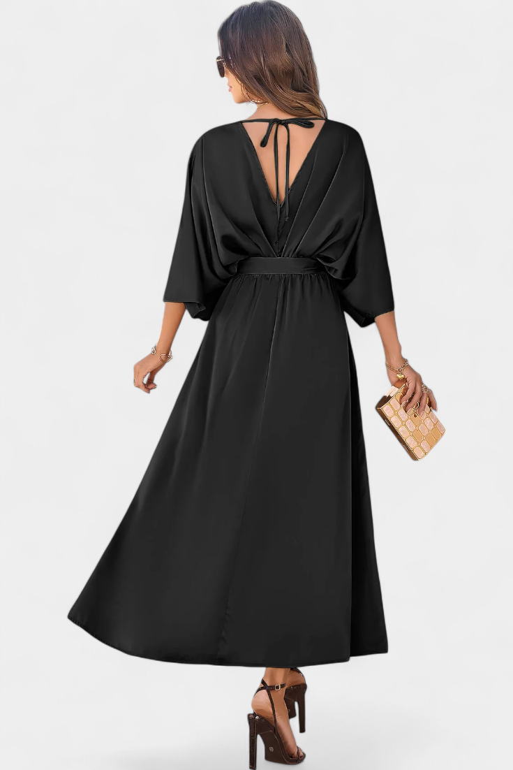 Milly Elegant dress with bow and opening