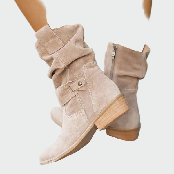 Timeless comfortable ankle boots