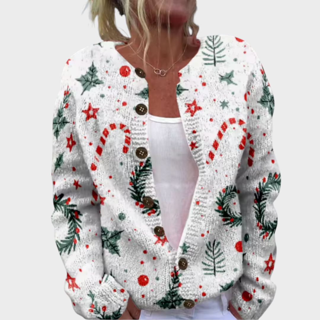 ERIN | Holiday Cardigan