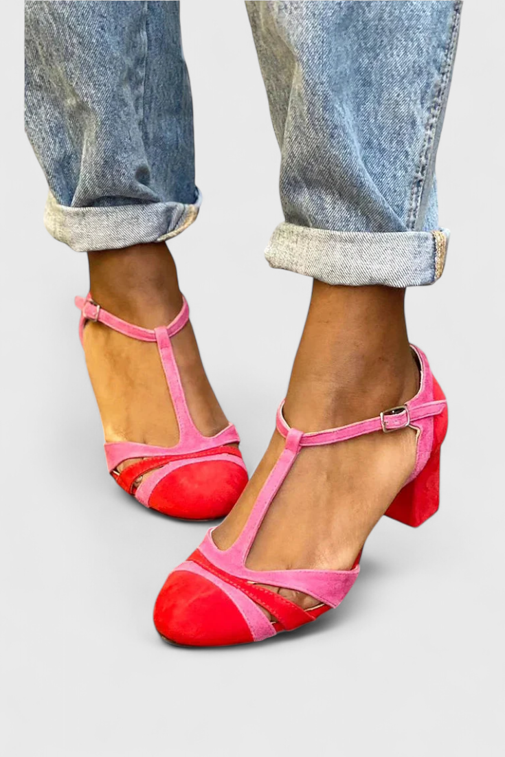 Noiré elegant sandals with comfortable heel and ankle support