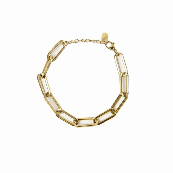 Clip Gold Bracelet