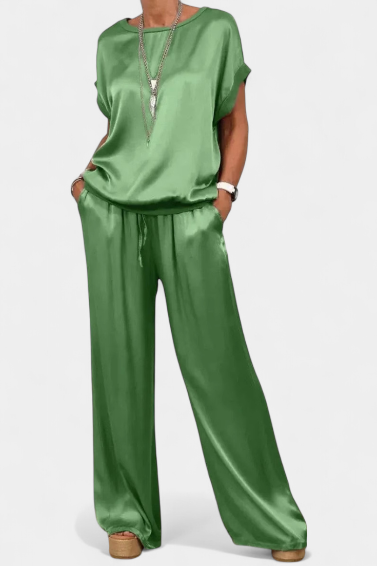 Blasa Spring Two-Piece Set with Sophisticated Style