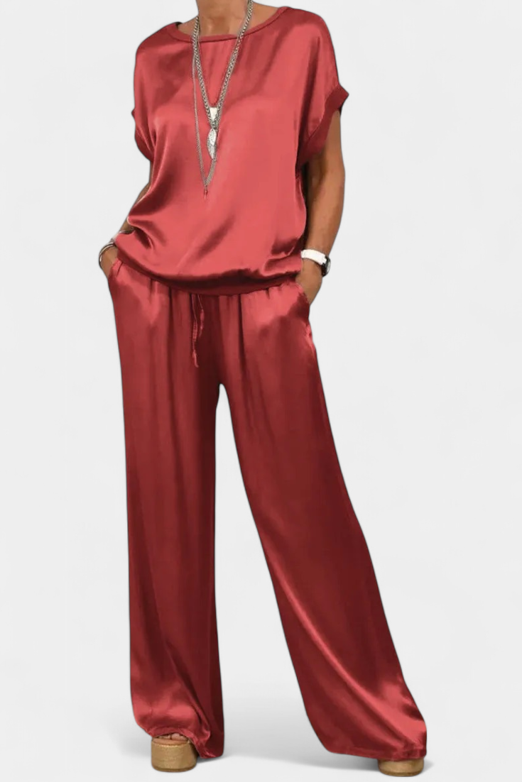 Blasa Spring Two-Piece Set with Sophisticated Style